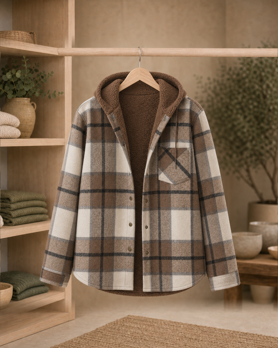 Harper™ | Plaid Sherpa Winter Jacket - Final Collection